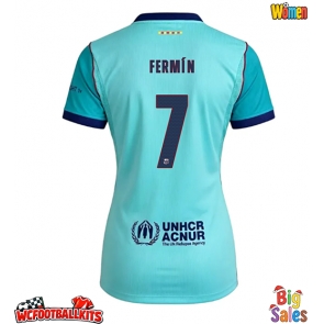 Barcelona Fermin Lopez #7 Replica Third Stadium Shirt for Women 2026-27 Short Sleeve